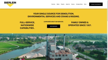 Screenshot of Bierlein website