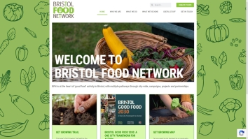 Screenshot of NEWSLETTER 4-19: Tips for plastic-free living - Bristol Food Network website