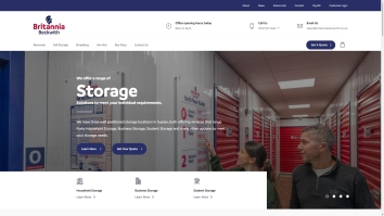Screenshot of Britannia Beckwith Of Brighton website