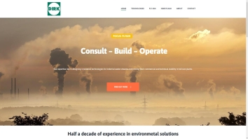 Screenshot of Dirk Group Holdings Limited website
