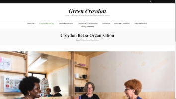 Croydon ReUse Organisation - Green Croydon Screenshot of Croydon ReUse Organisation - Green Croydon website