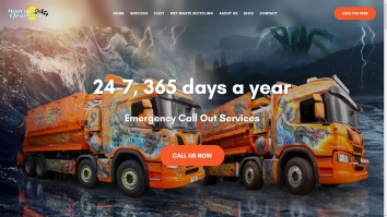 Screenshot of Hydro Cleansing website