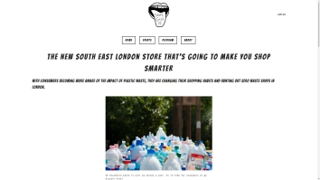 Screenshot of The new South East London store that\'s going to make you shop website