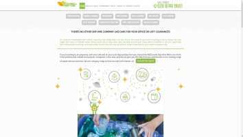 Screenshot of Space Junk at Special Prices in London website
