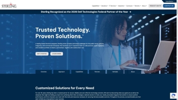 Screenshot of Sterling | Custom Global Mobility Solutions : Sterling website