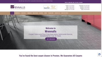 Screenshot of Wrennalls  website